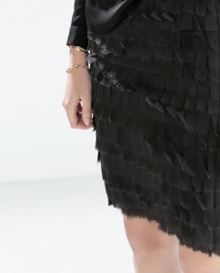 Fringed Skirt